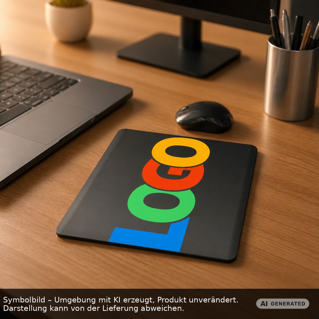 Mouse-Pad "Alpha" als Werbeartikel mit Logo bedrucken