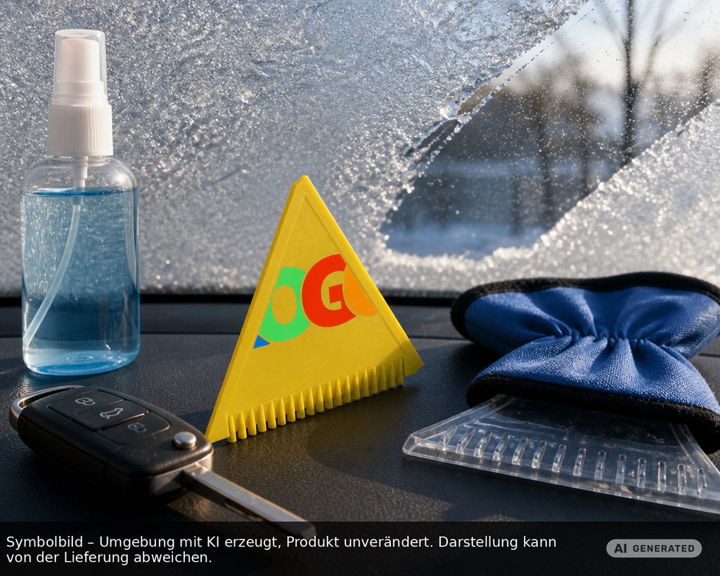 Eiskratzer "Lambda" als Werbeartikel mit Logo bedrucken