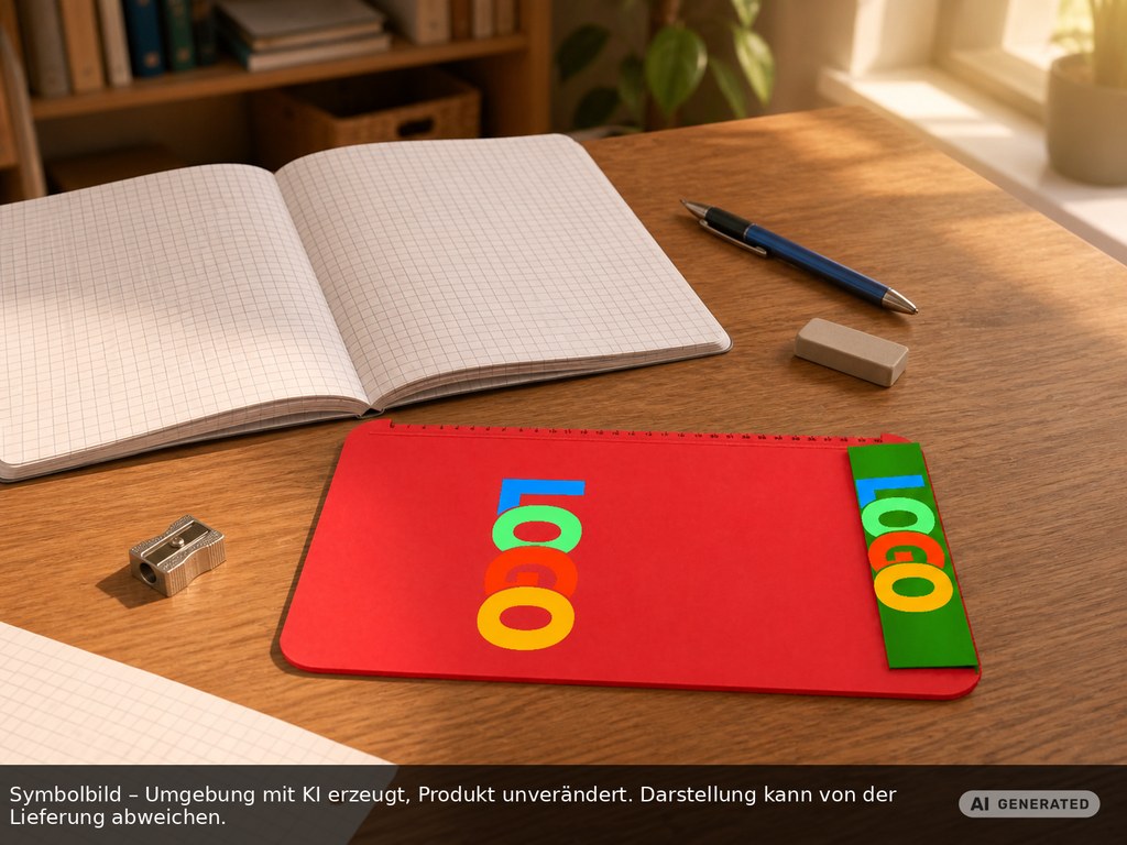 Klemmbrett DIN A4 "Alpha" als Werbeartikel mit Logo bedrucken