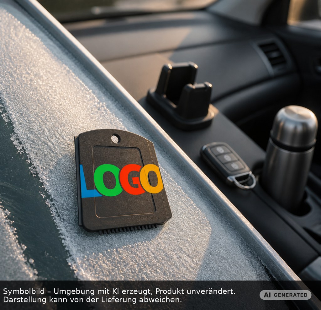 Eiskratzer "Alpha" als Werbeartikel mit Logo bedrucken