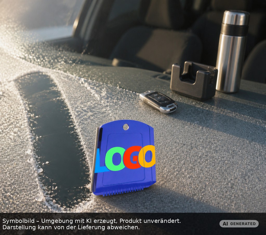 Eiskratzer "Alpha" als Werbeartikel mit Logo bedrucken