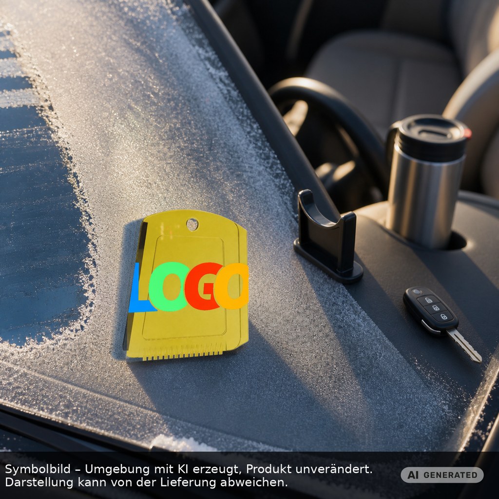Eiskratzer "Alpha" als Werbeartikel mit Logo bedrucken