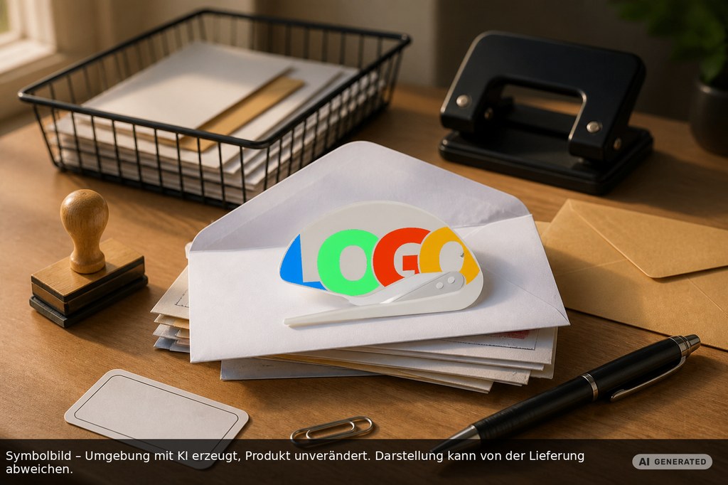 Brieföffner "Alpha" als Werbeartikel mit Logo bedrucken