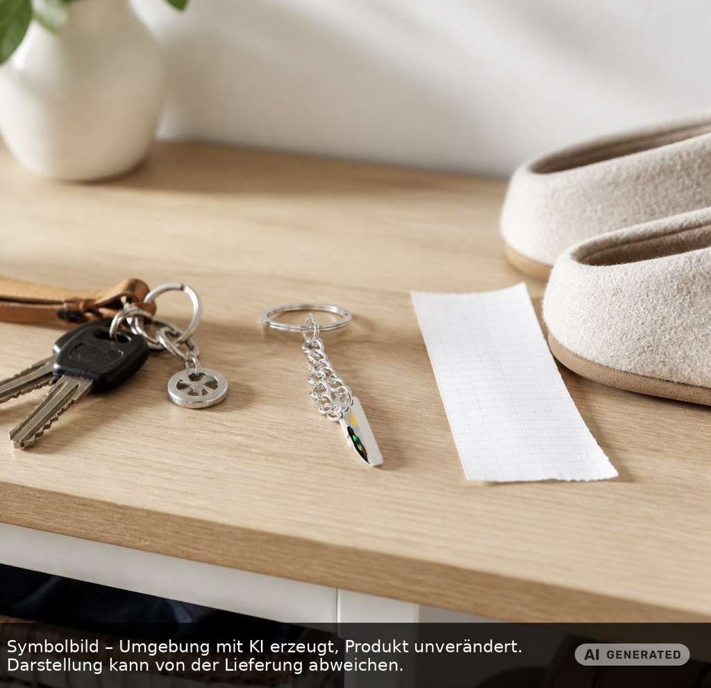 Chiphalter mit 1€-Chip "Alpha" als Werbeartikel mit Logo bedrucken