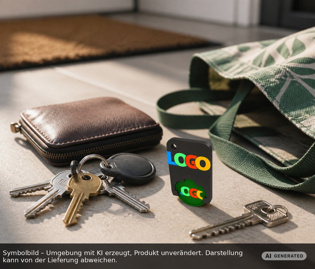 Chiphalter mit 1€-Chip "Beta" als Werbeartikel mit Logo bedrucken