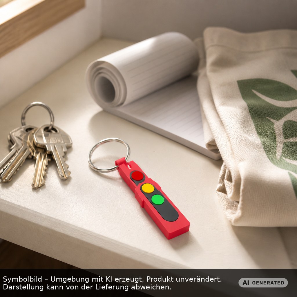 Chiphalter mit 1€-Chip "Haus" als Werbeartikel mit Logo bedrucken