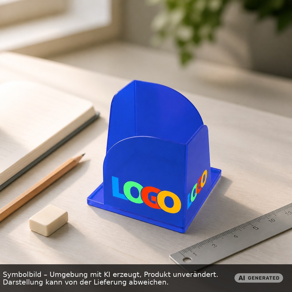Zettelbox "Gamma" als Werbeartikel mit Logo bedrucken