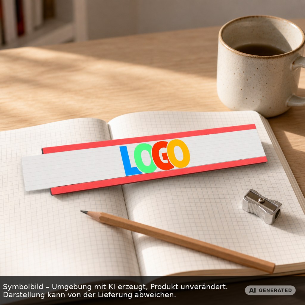 Zollstock Holz "Colour" als Werbeartikel mit Logo bedrucken