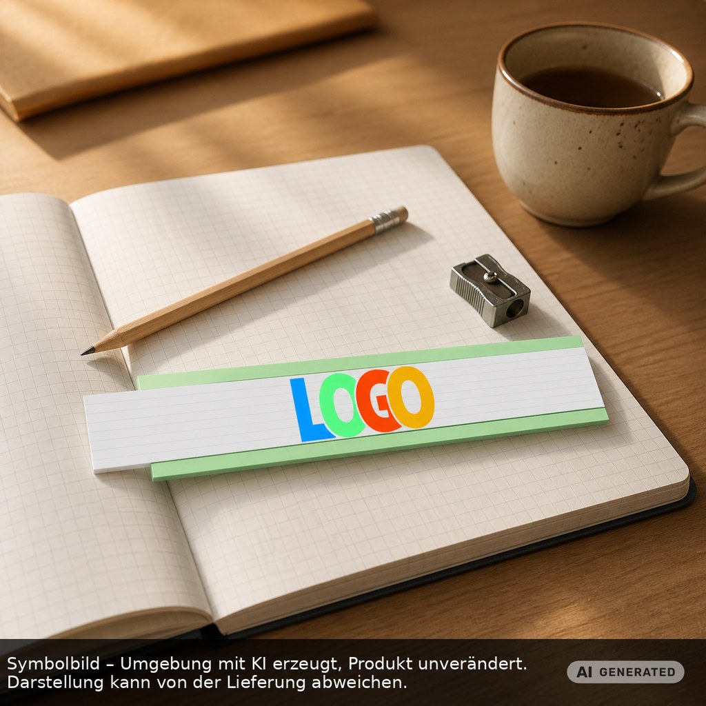 Zollstock Holz "Colour" als Werbeartikel mit Logo bedrucken