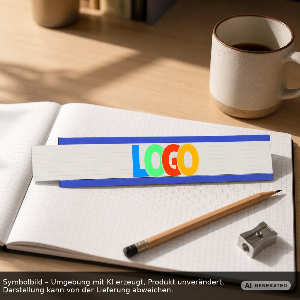 Zollstock Holz "Colour" als Werbeartikel mit Logo bedrucken