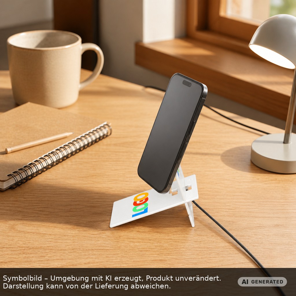 Smartphonehalter als Werbeartikel mit Logo bedrucken