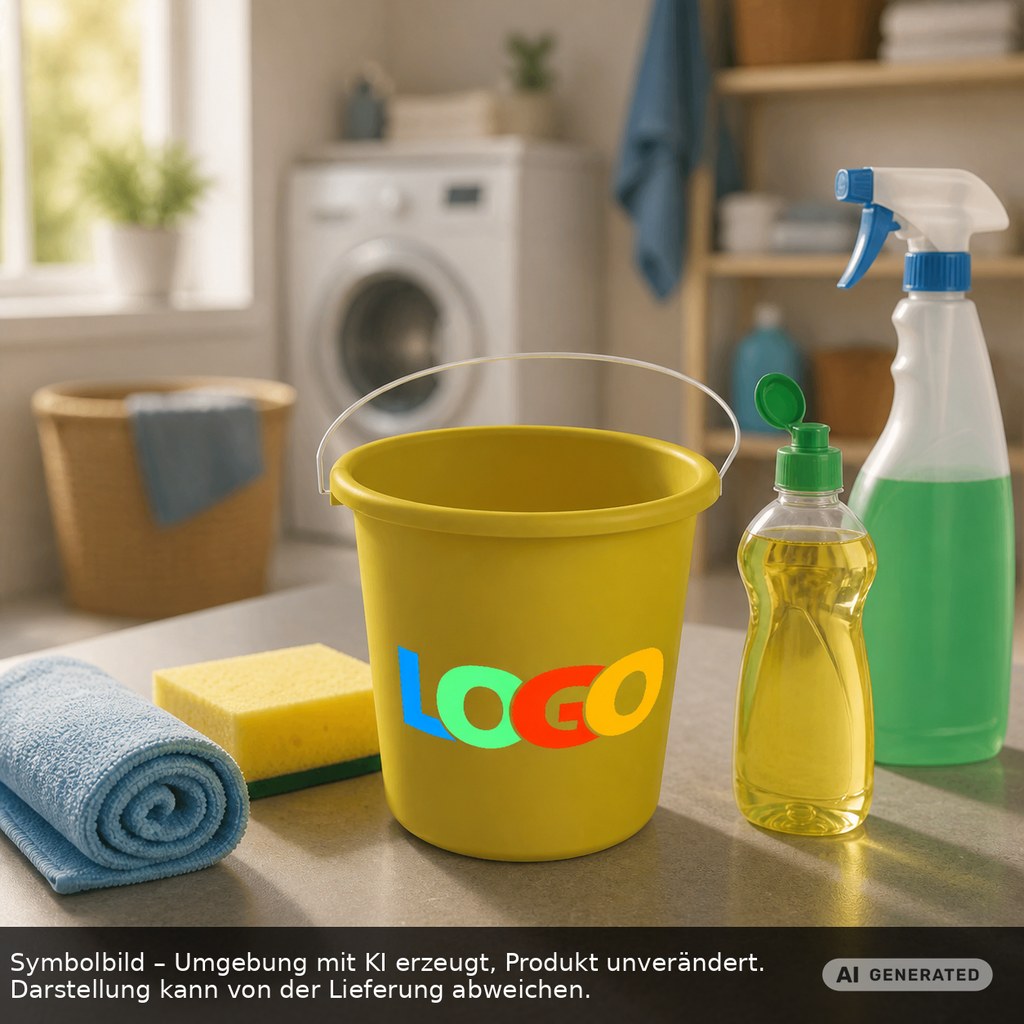 Eimer 10 l als Werbeartikel mit Logo bedrucken