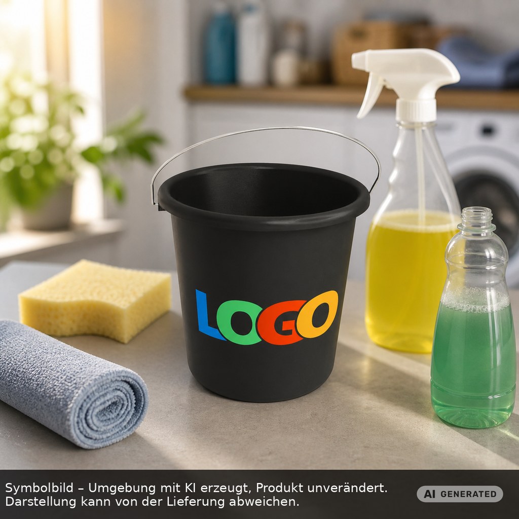 Eimer 10 l als Werbeartikel mit Logo bedrucken