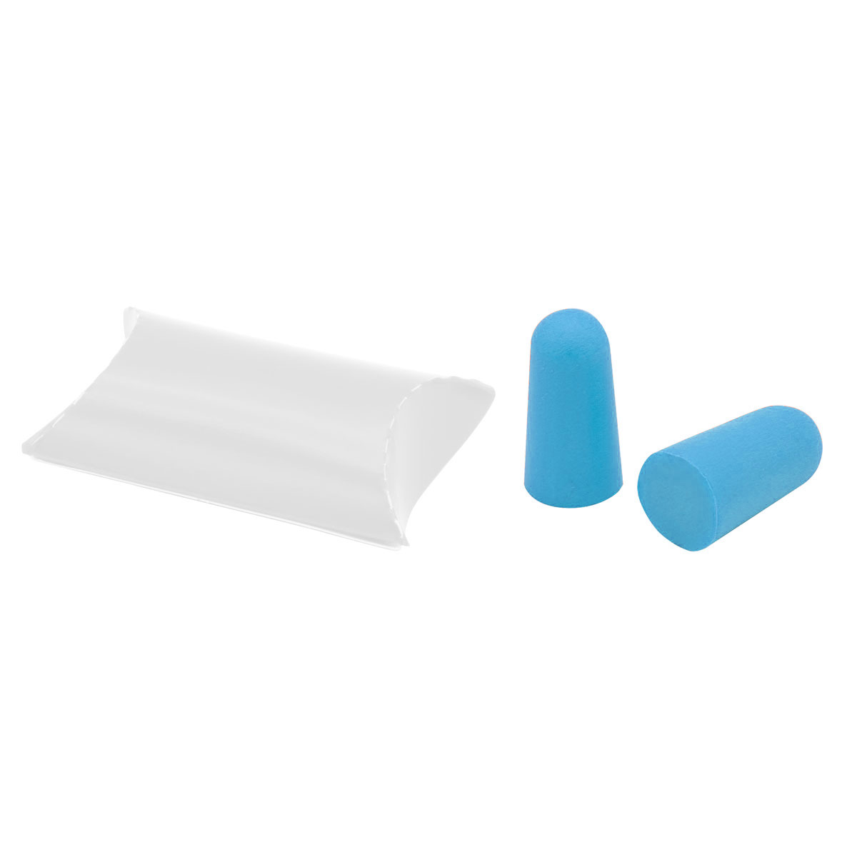 Easyplug in Kissenpack als Werbeartikel mit Logo bedrucken