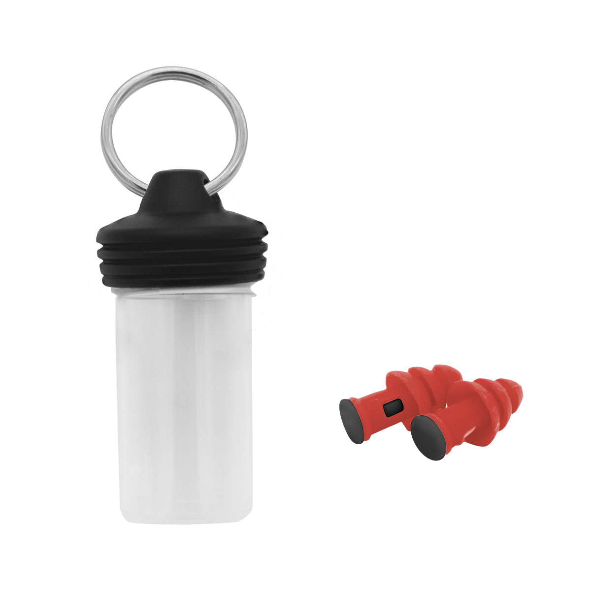 SaveRave MR10 Sport in transparenter Dose als Werbeartikel mit Logo bedrucken