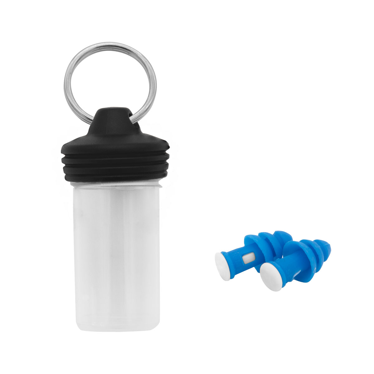 SaveRave MR10 Sport in transparenter Dose als Werbeartikel mit Logo bedrucken
