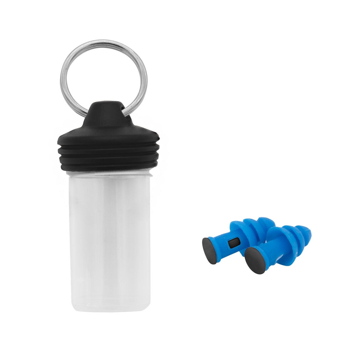 SaveRave MR10 Sport in transparenter Dose als Werbeartikel mit Logo bedrucken