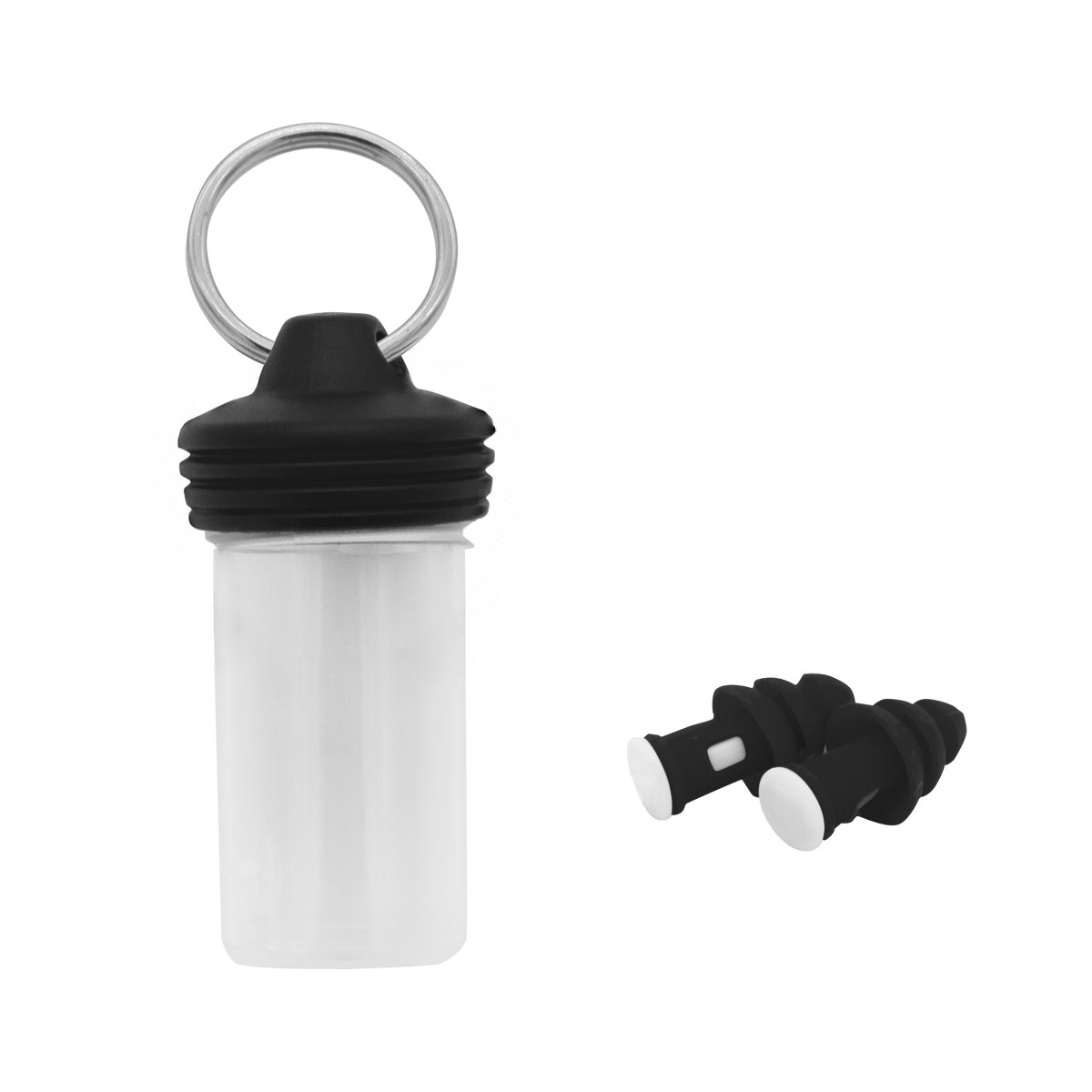SaveRave MR10 Sport in transparenter Dose als Werbeartikel mit Logo bedrucken