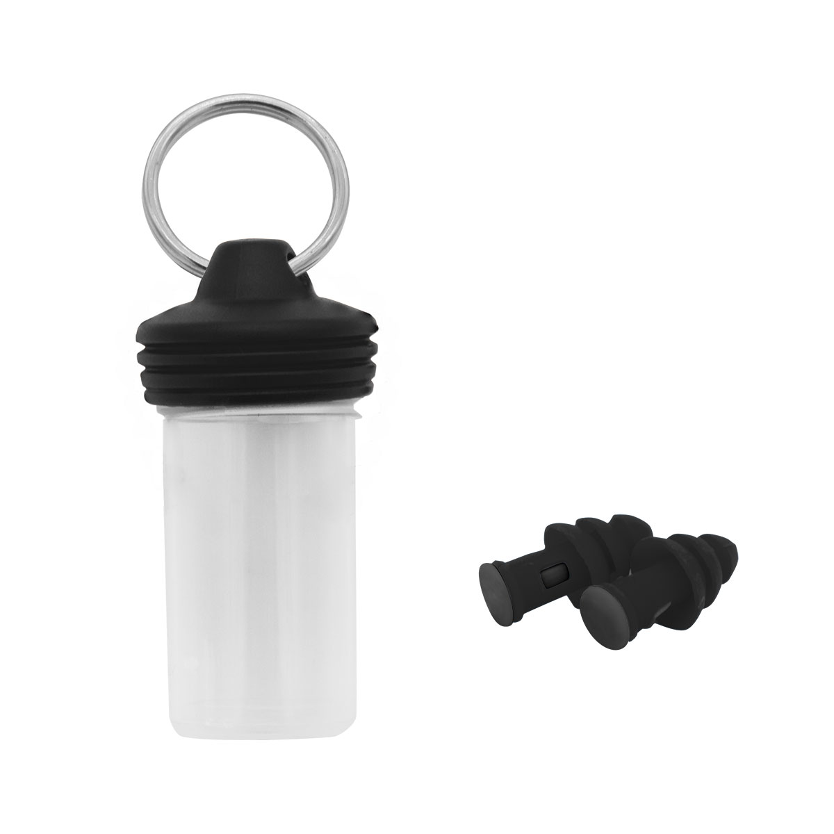 SaveRave MR10 Sport in transparenter Dose als Werbeartikel mit Logo bedrucken